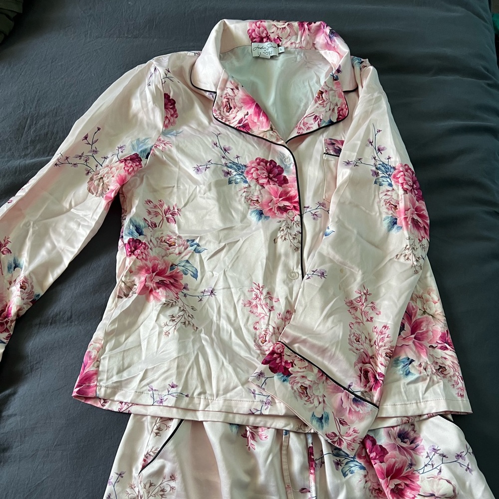 Satin silky Pajama set